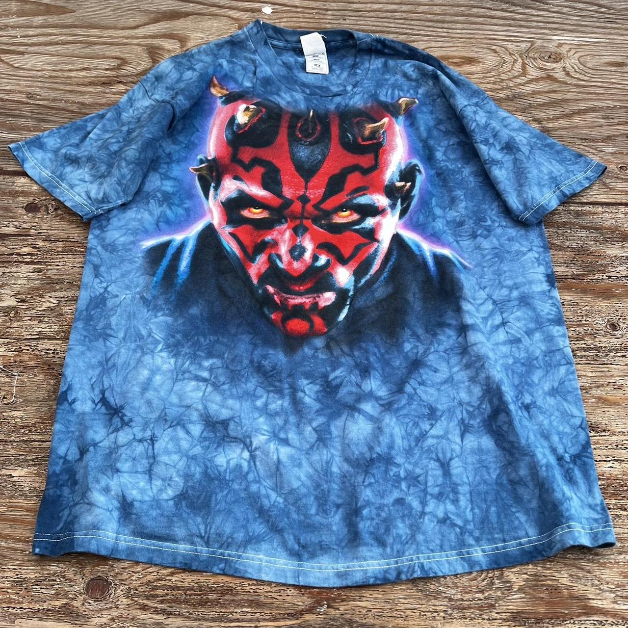 Vintage Star Wars Darth Maul Tie Dye T-Shirt, Pre...