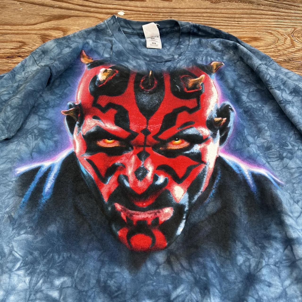 Vintage Star Wars Darth Maul Tie Dye T-Shirt, Pre...