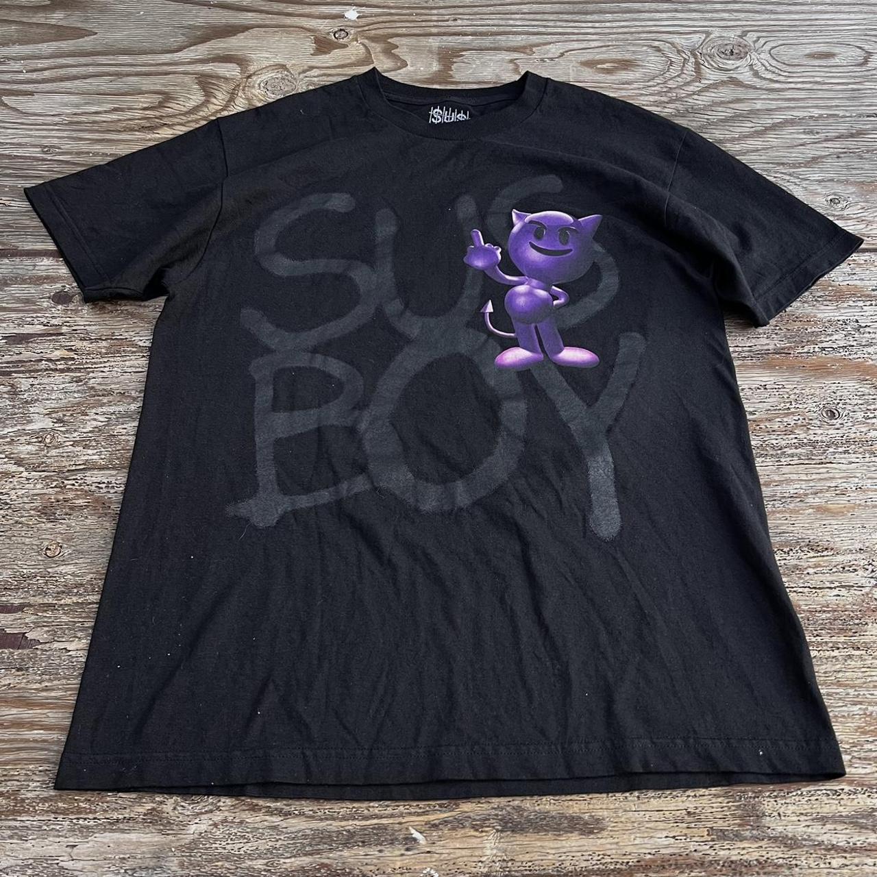 Pre-owned T-shirt In Purple