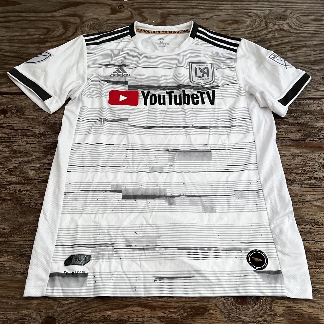 Adidas Los Angeles FC LAFC Youtube TV Soccer Depop