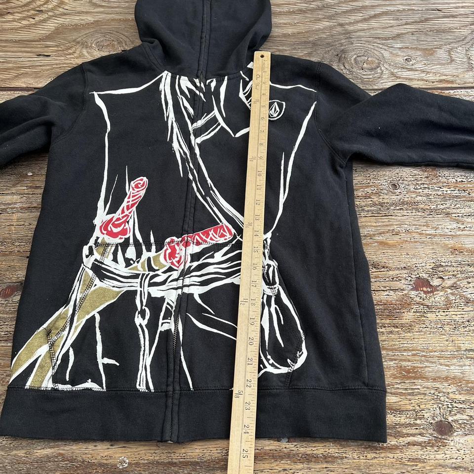 Early 2000's Ninja Full Zip Hoodie Pre Owned... - Depop