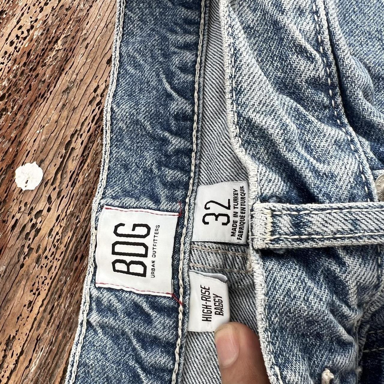 Baggy BDG High-Rise Baggy Distressed Denim Pants... - Depop