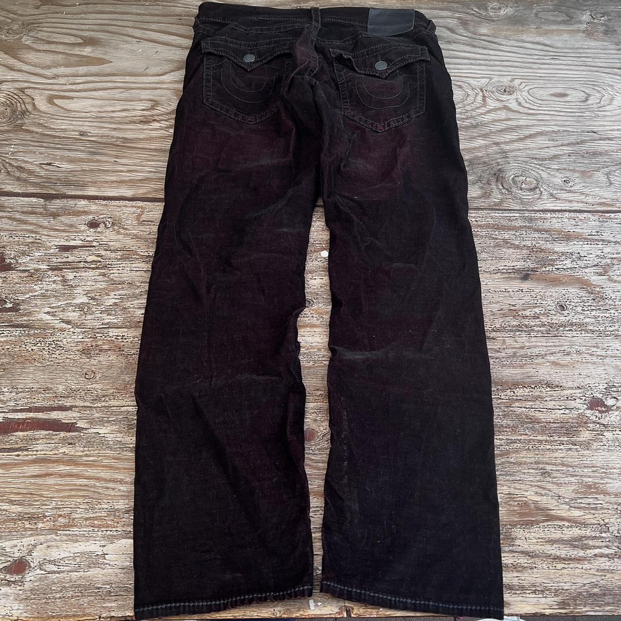 True Religion Men's Geno Big T Corduroy Chili Pepper... - Depop