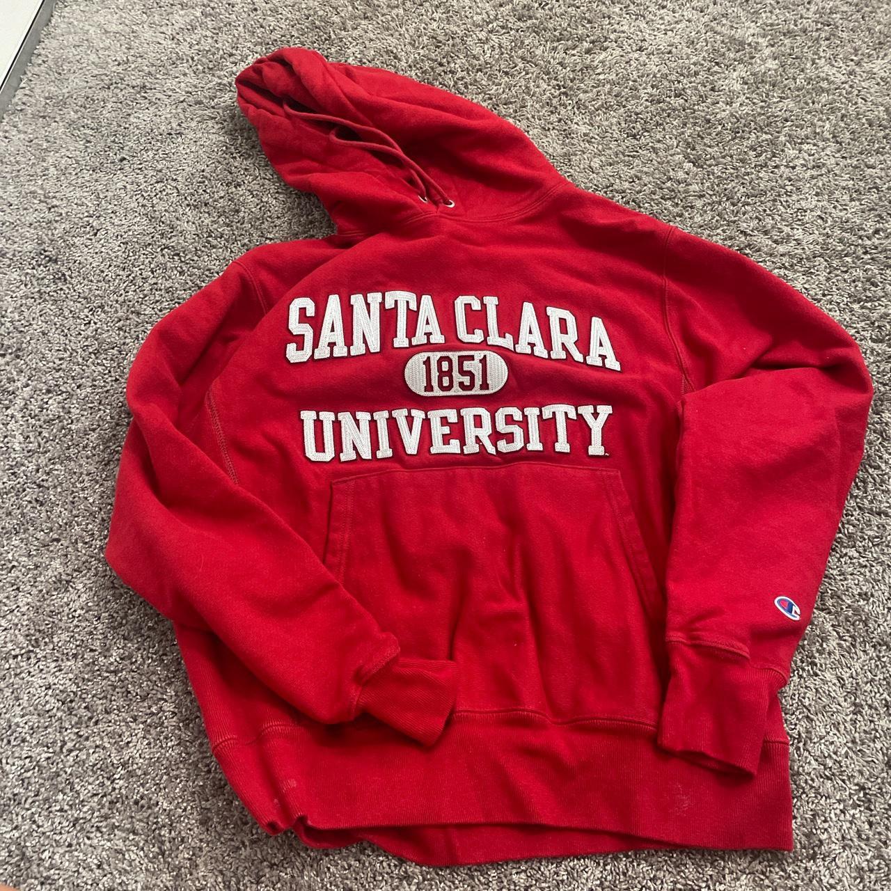 : W Republic Santa Clara University Broncos Dad Fleece Hoodie  Sweatshirts : Clothing, Shoes & Jewelry