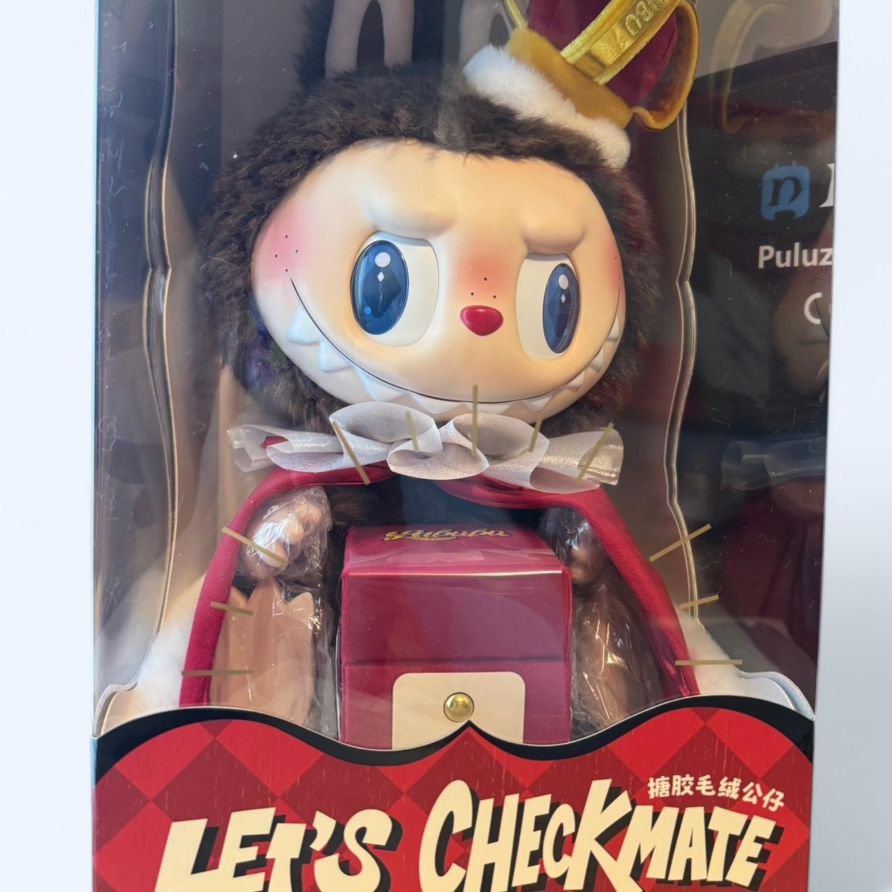 ミュージシャン LABUBU KING LET'S CHECKMATE The Monsters Labubu Let's Checkmate Series The King Vinyl
