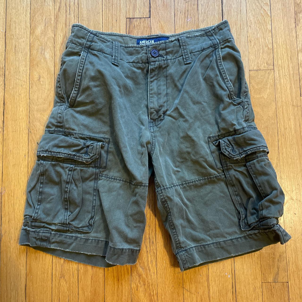 American Eagle outfitters cargo jorts Size 30 waist... - Depop