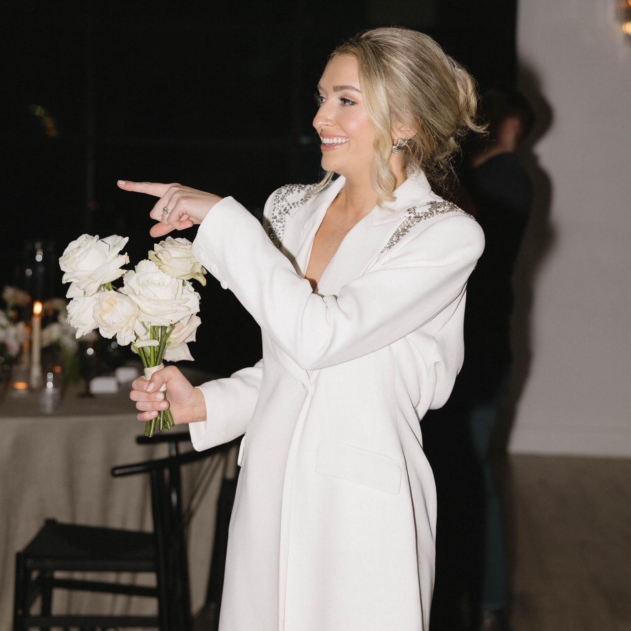 Karen Millen Crystal Blazer Dress Depop