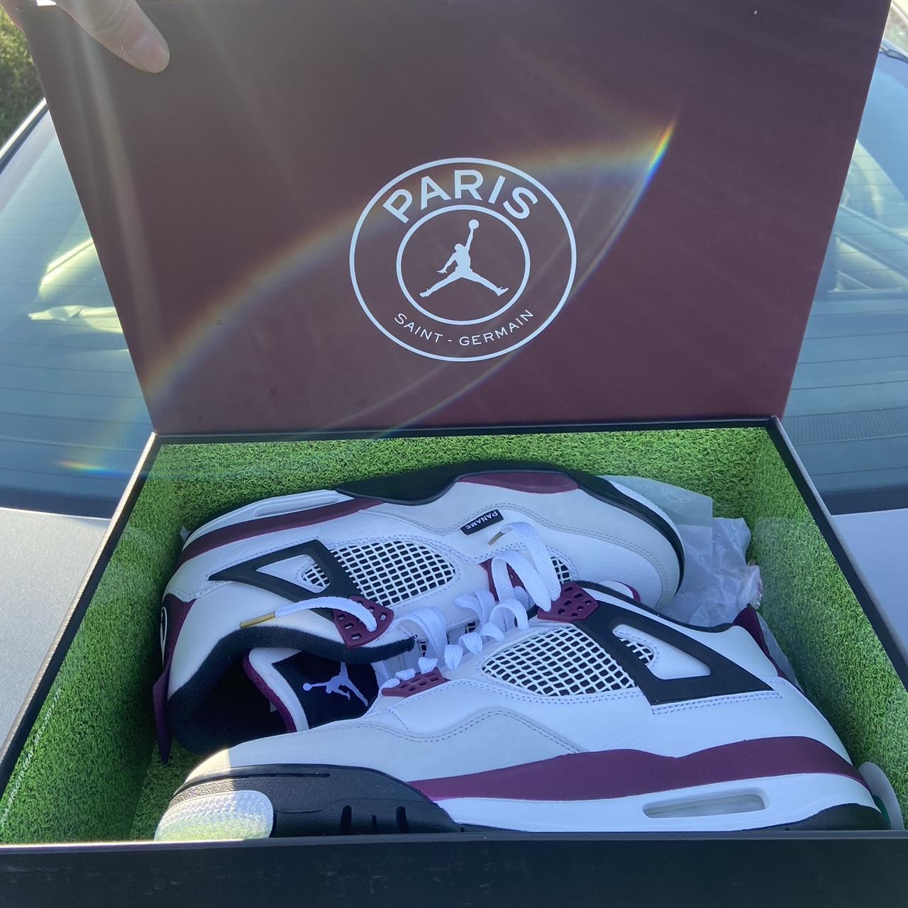 psg jordan 4 trainers