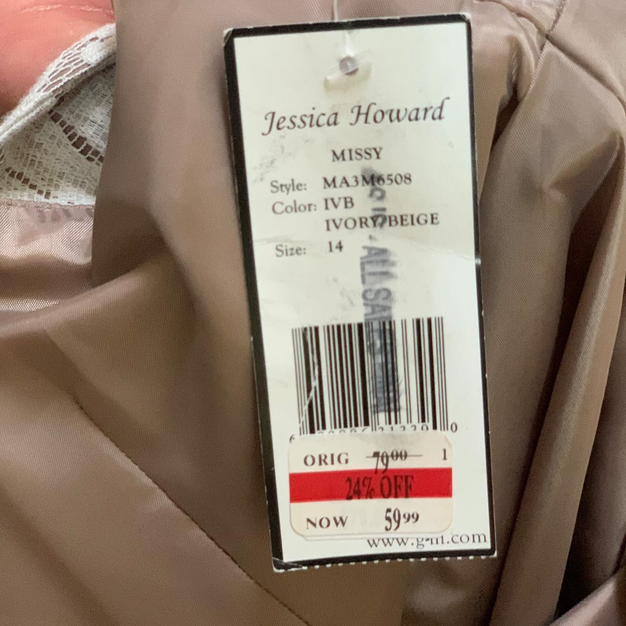 Jessica Howard Women's Cream and White Dress (6)