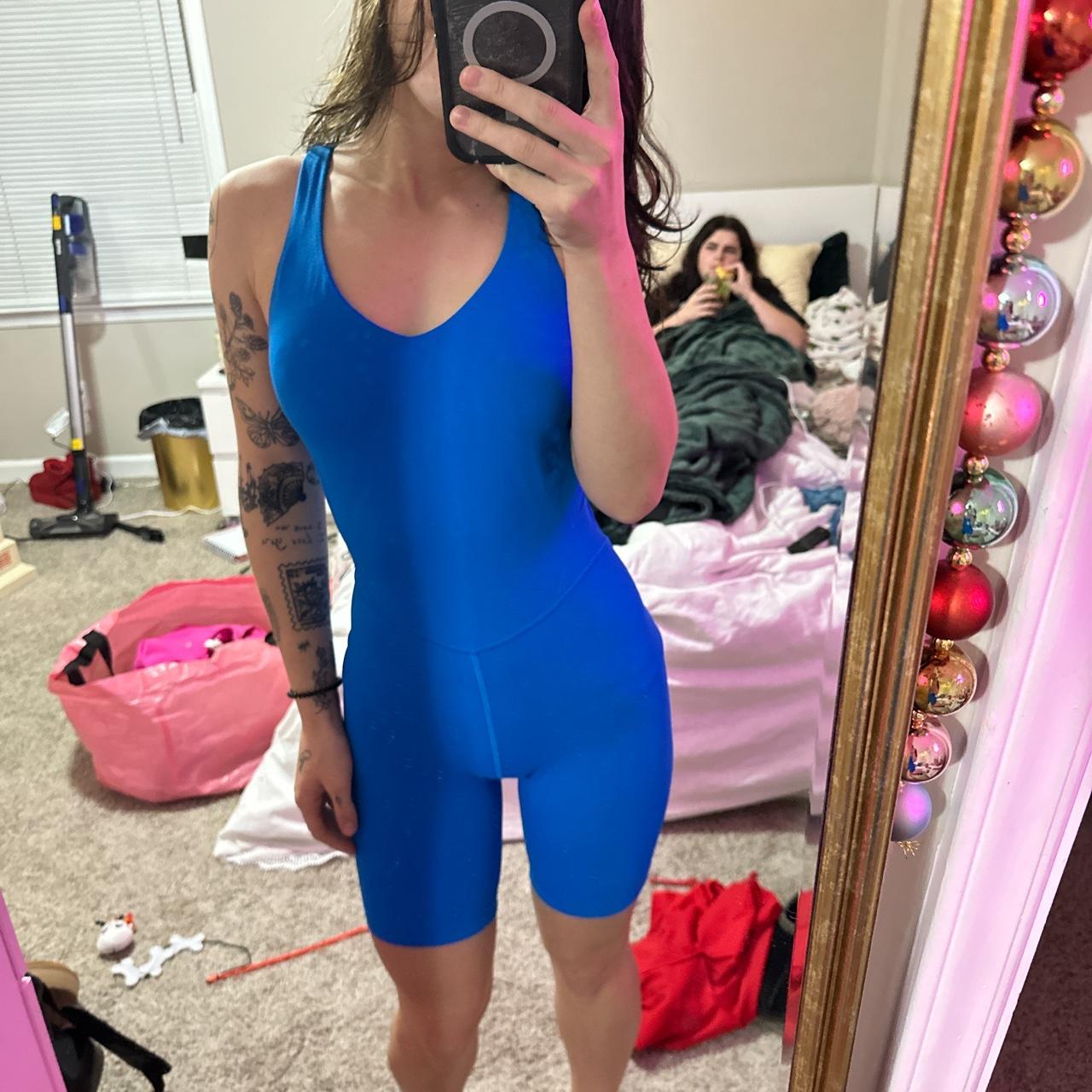 Size 6 Lulu Bodysuit Ripped Off Size But Only Worn Depop