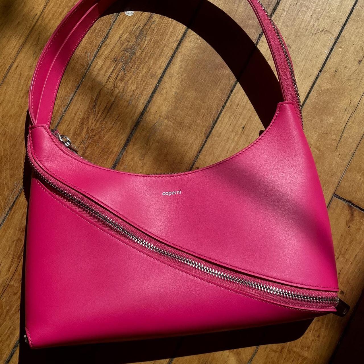 Coperni Women's Pink and Silver Bag