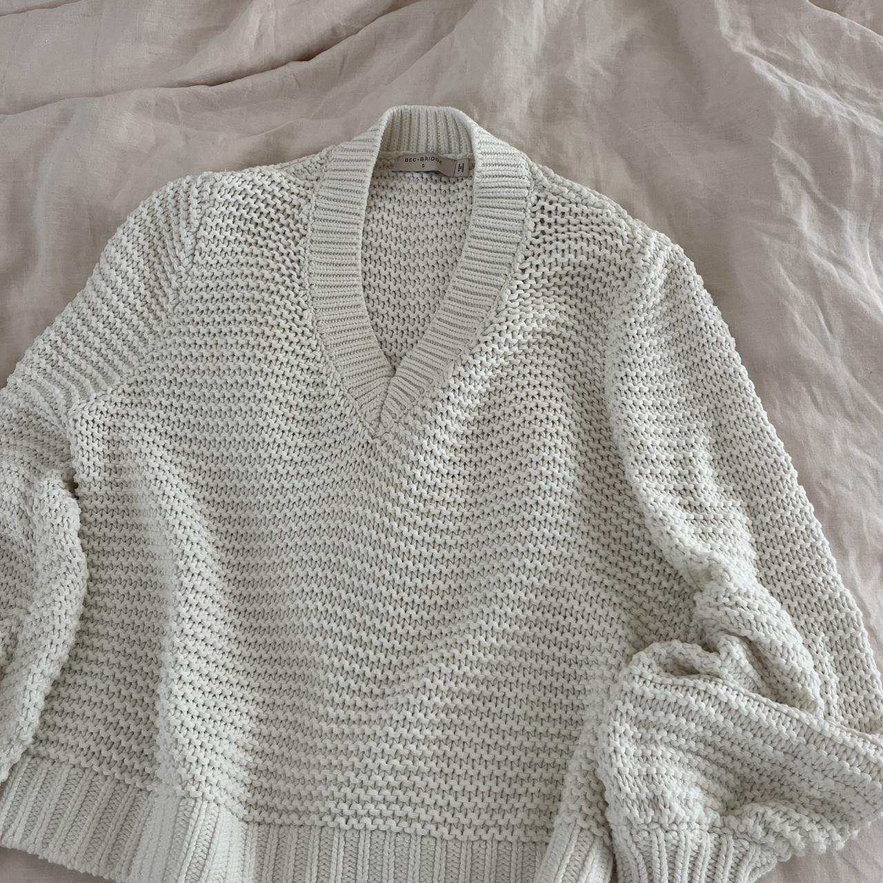 Bec and bridge, knit wool jumper Size // small... - Depop