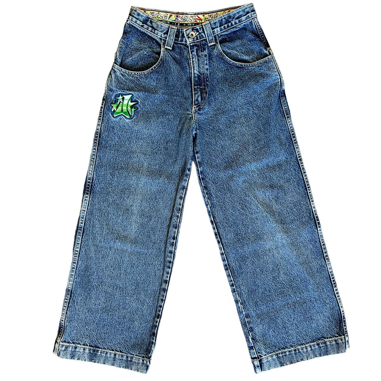 Vintage 90s JNCO Nightwriter blue | Depop