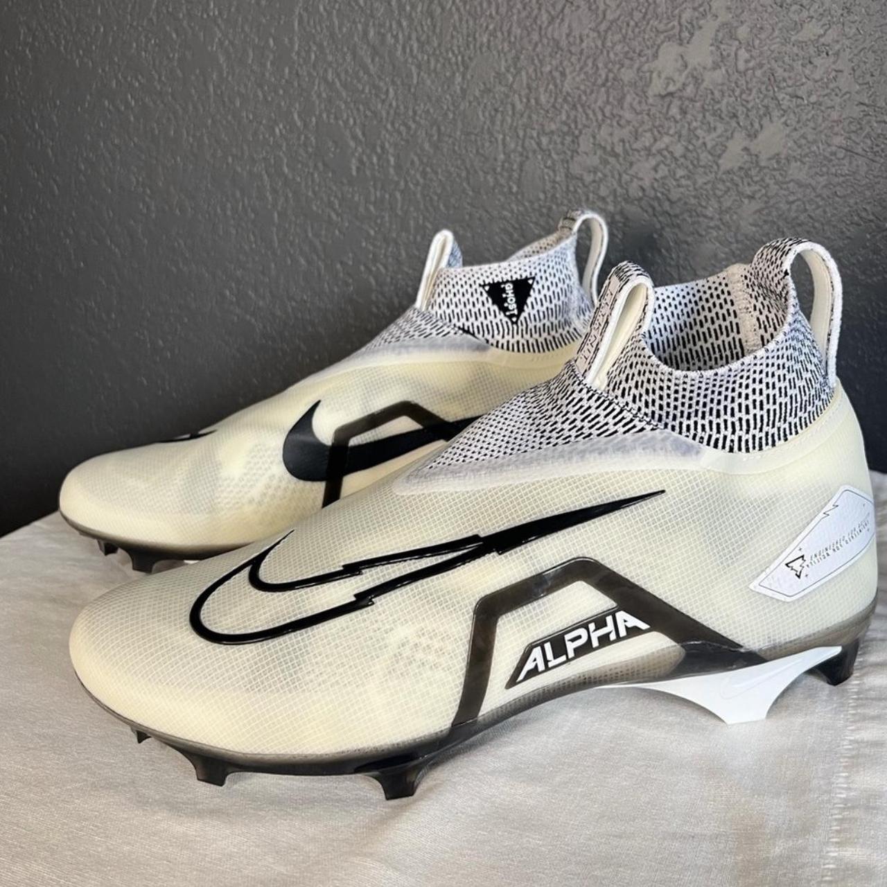 Hotsell Size 8 - Nike Alpha Menace Elite 3 Football Cleats White Grey CT6648-100