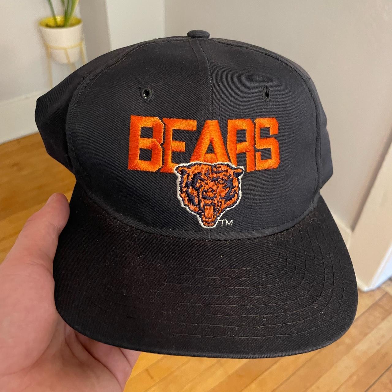 vintage chicago bears snapback hat dm for additional - Depop