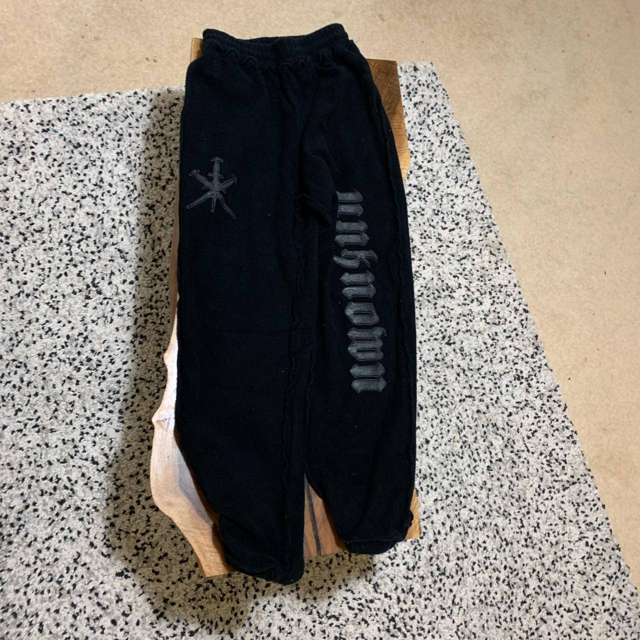 Unknown London Men's Black Joggerstracksuits Depop