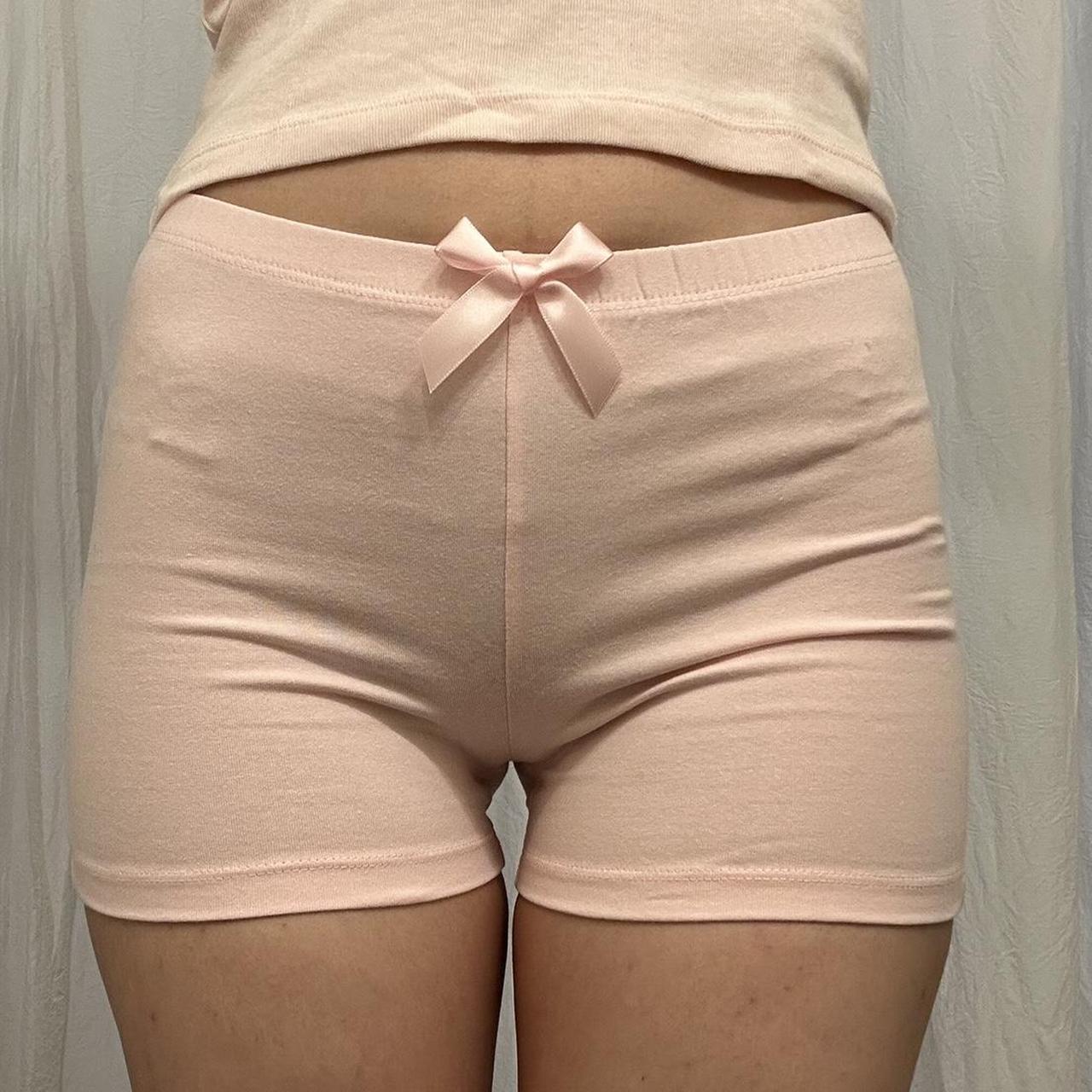 pink biker short