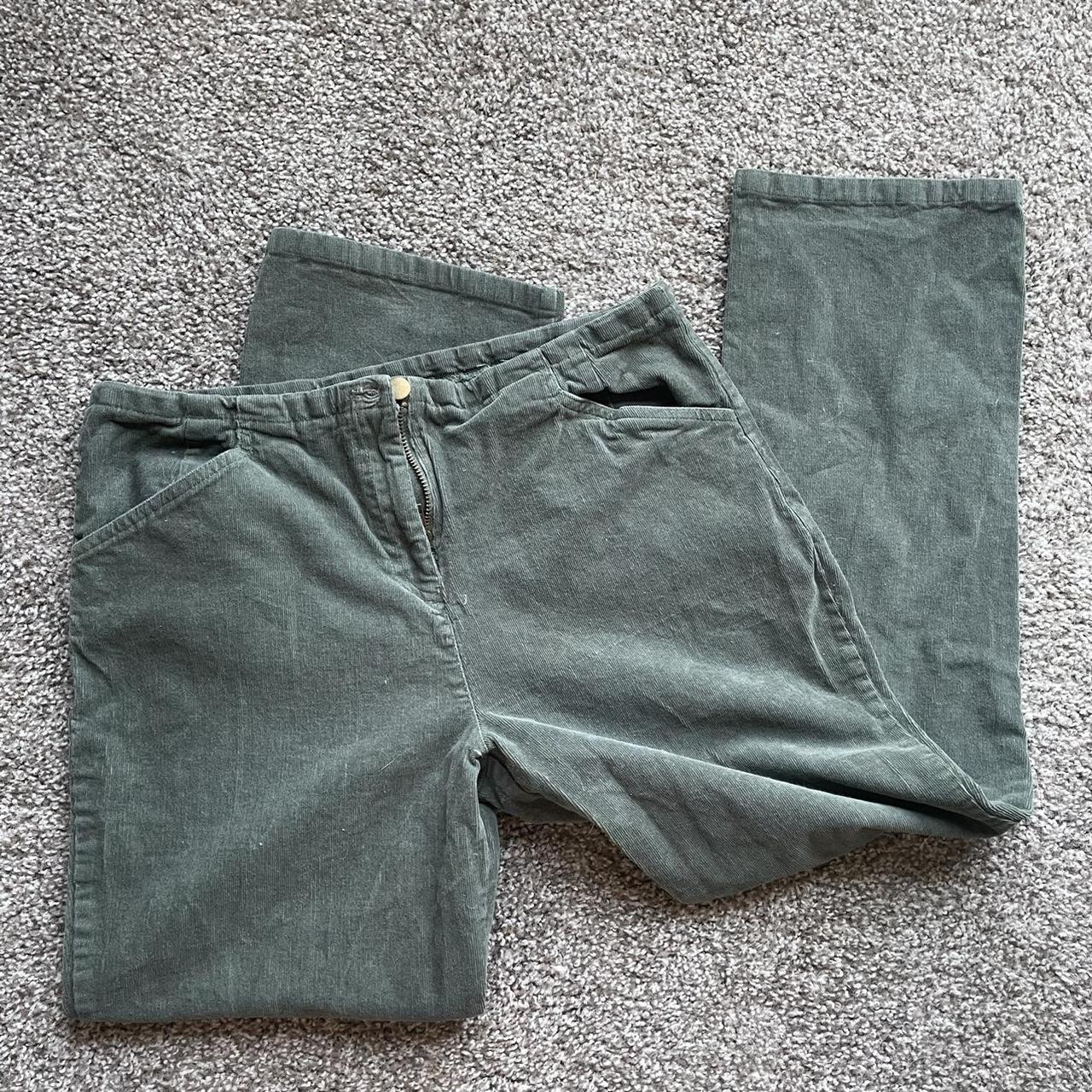 blair corduroy pants size 14 petite #corduroy... - Depop