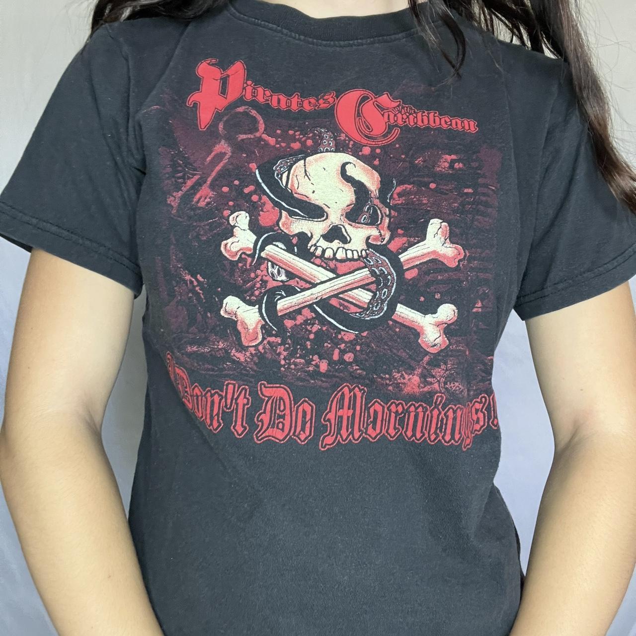 Disney Pirates of the Caribbean T-shirt. Giant - Depop