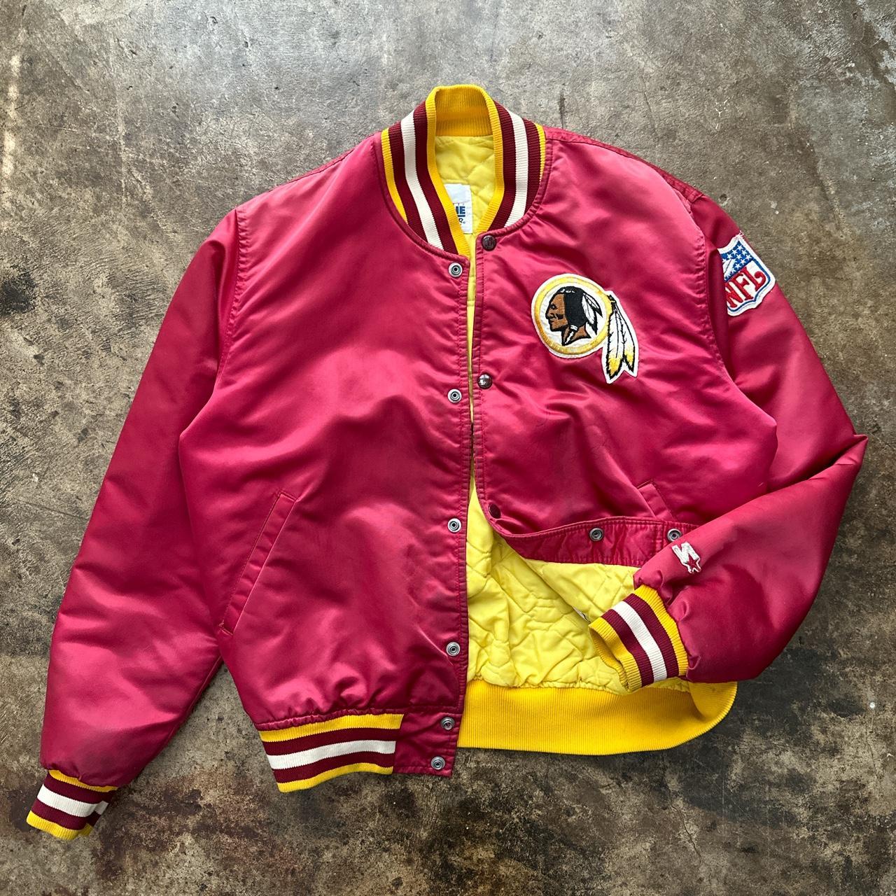 Vintage 80s Washington Commanders Starter Satin - Depop