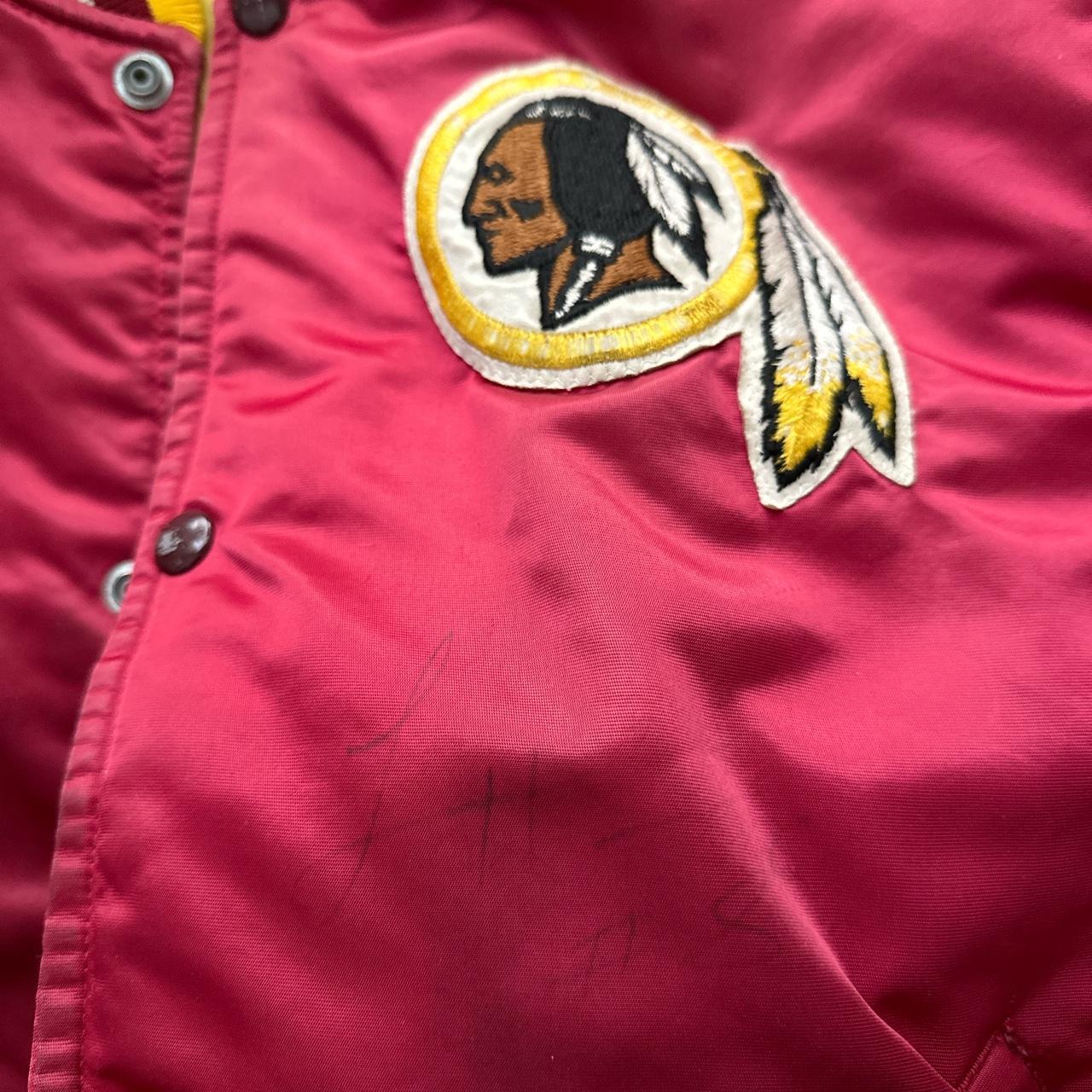 Vintage Retro 80's Starter Washington Redskins Satin - Depop