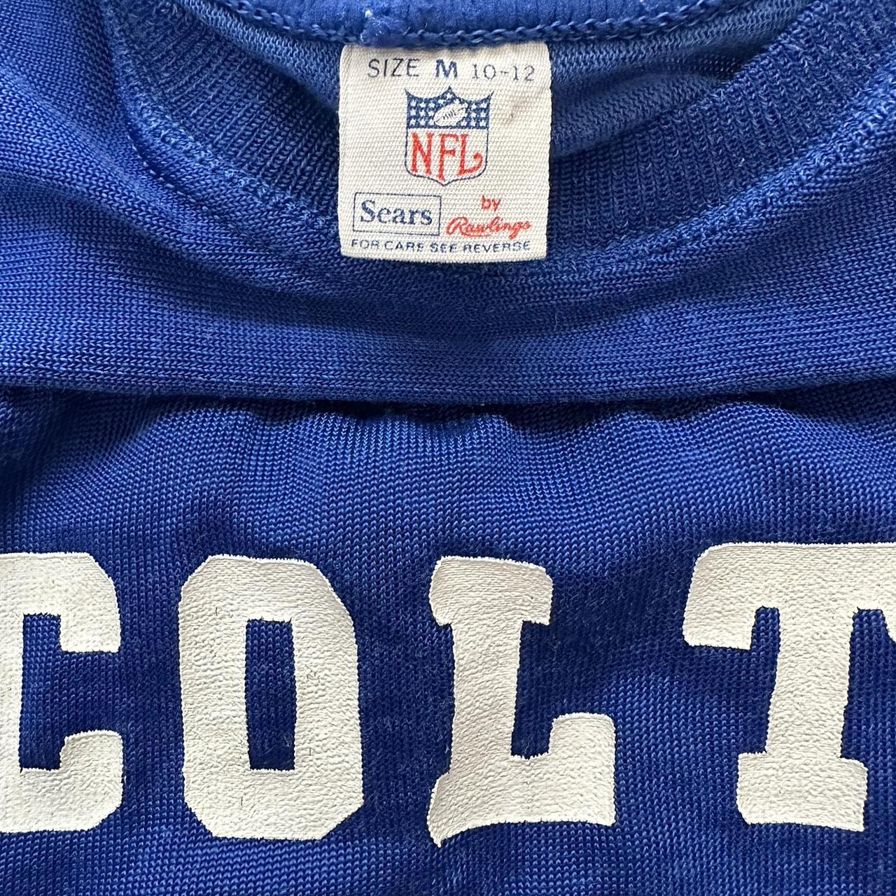 VINTAGE COLTS JERSEY #10 ~unsure of the history - Depop