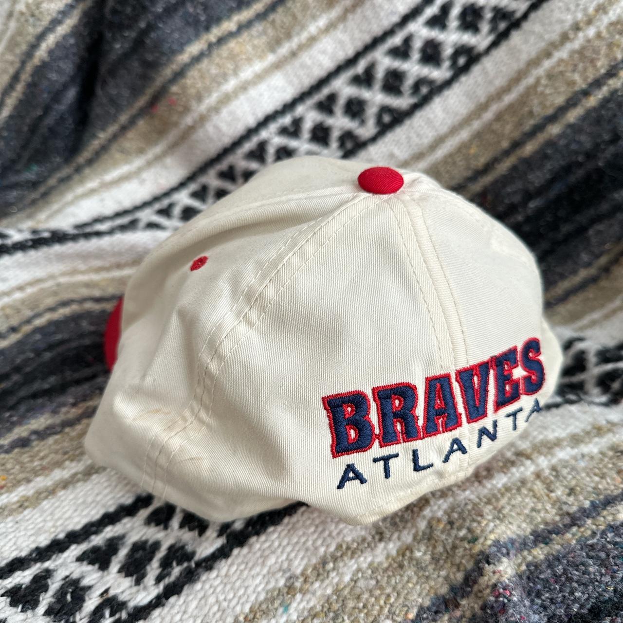 Vintage Atlanta Braves Hat. Cool Hat, in great - Depop