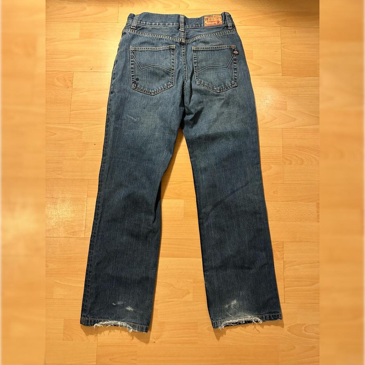 Vintage Dickies Y2K Carpenter Jeans Dark Denim Great... - Depop