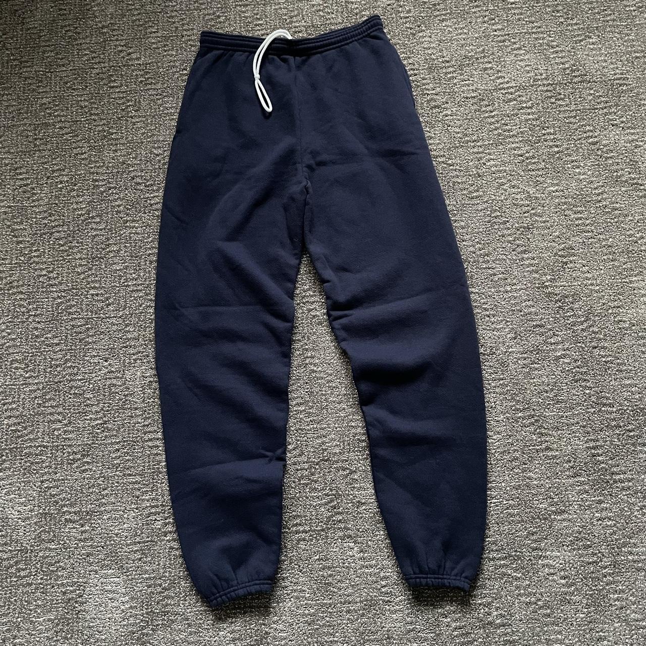 Vintage Lee Sweatpants - M Pant measure in... - Depop