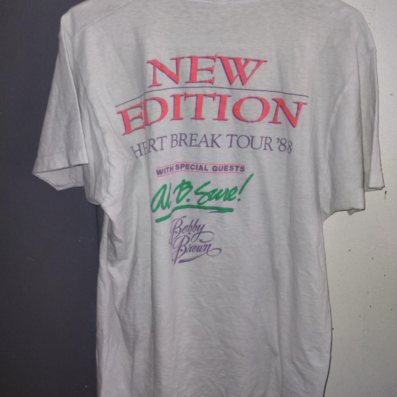 Vintage New Edition Heartbreak Tour 1988, Shirt has...