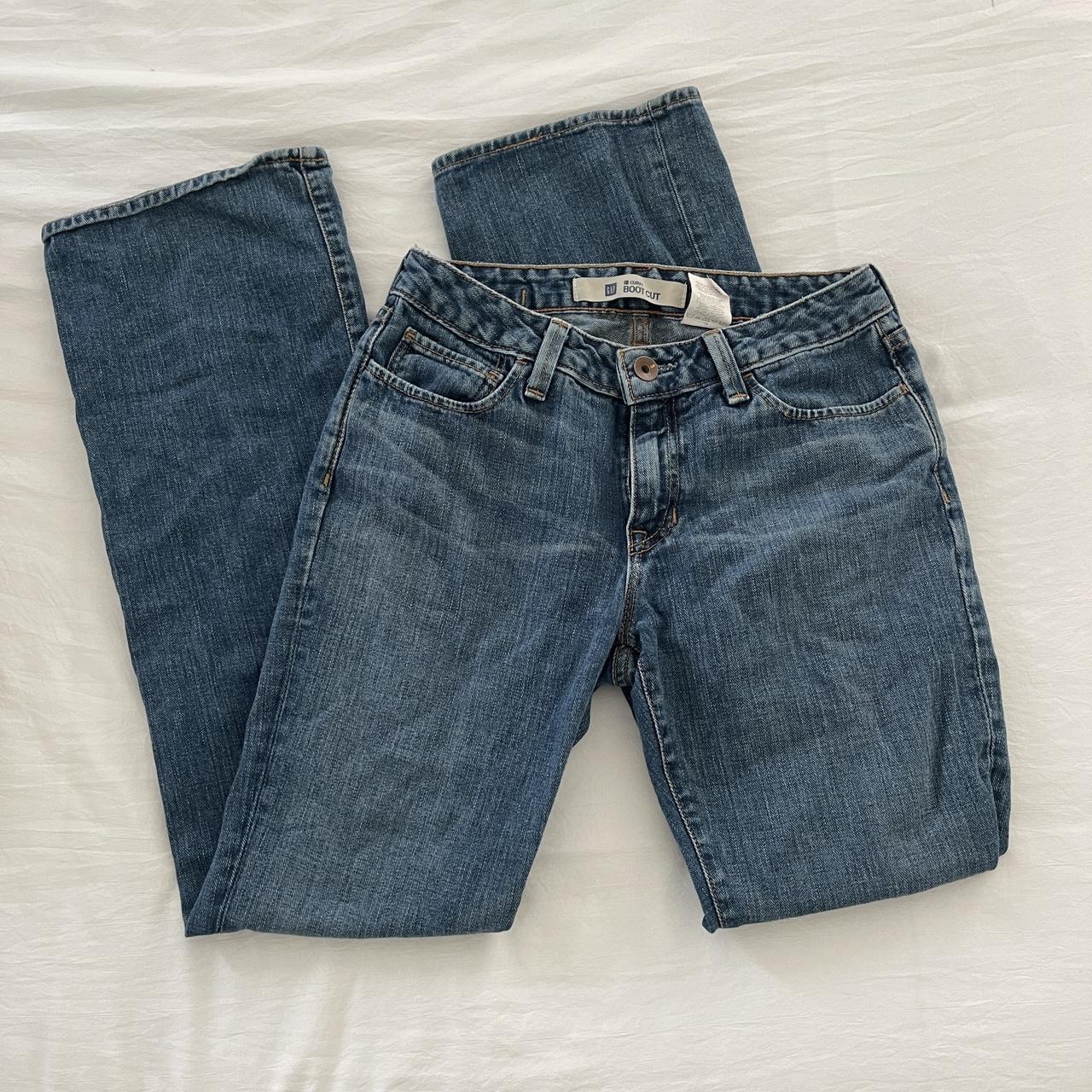Vintage GAP low rise curvy boot cut jeans. Labeled a... Depop