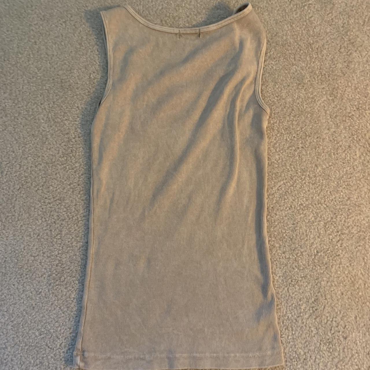 Women's Tan Vest | Depop