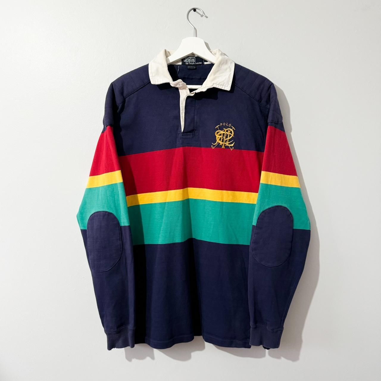 Vintage 90's Polo Ralph Lauren Rugby Shirt | eBay