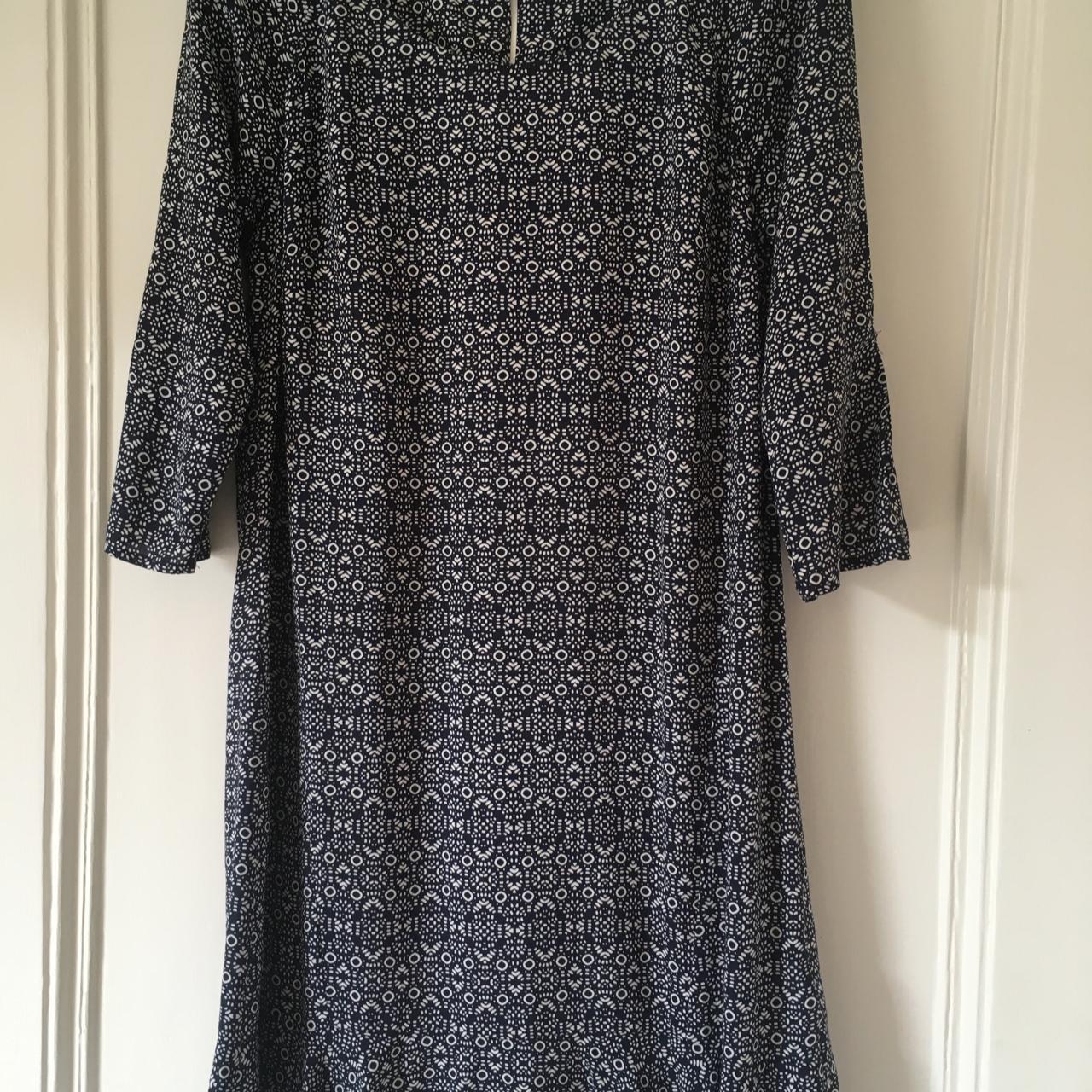 Velvet Women's Blue Dress | Depop