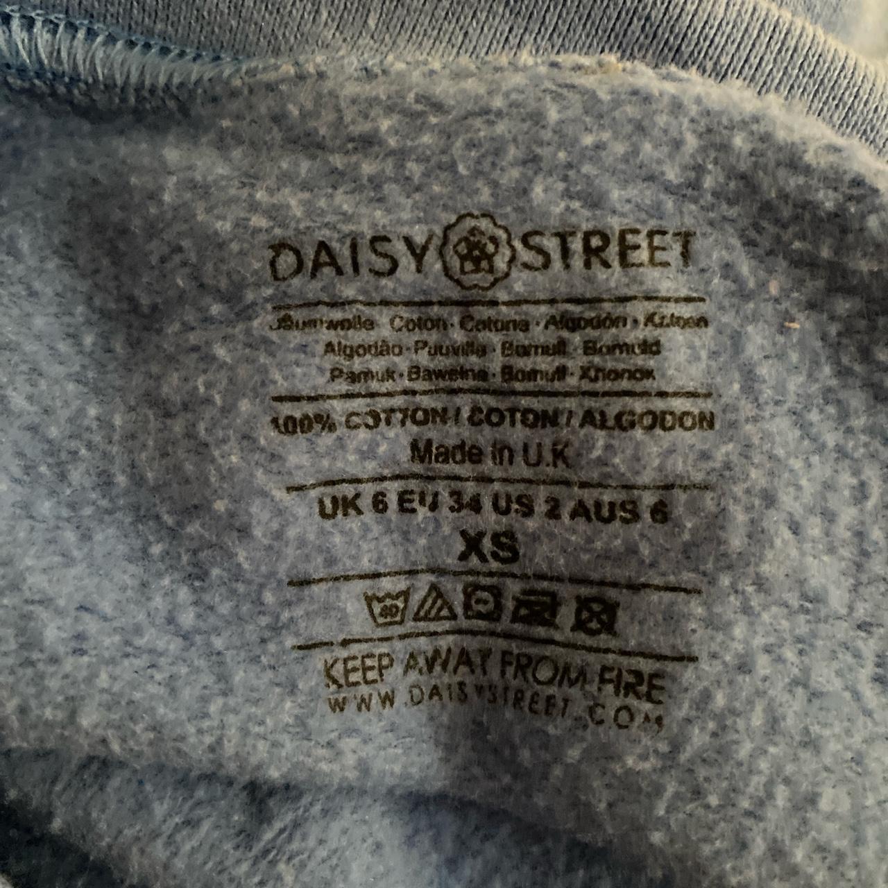 Daisy Street Women's Blue Sweatshirt (2)