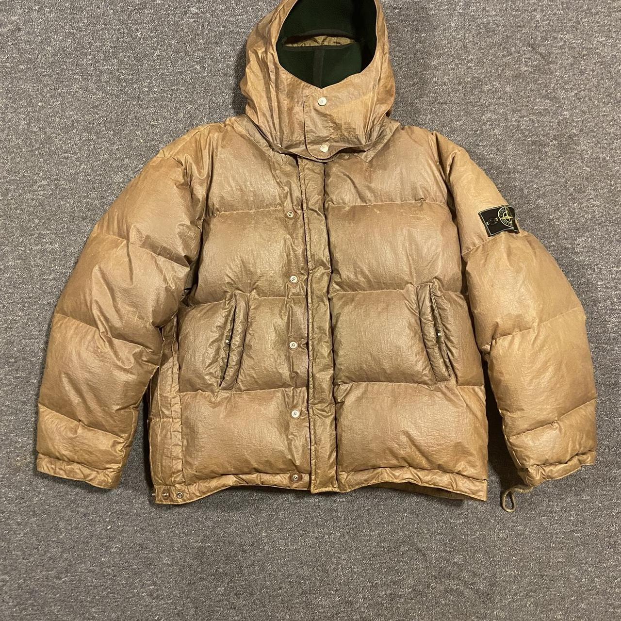 Vintage Winter Jacket Stone Island Stone Island Micro Reps Down