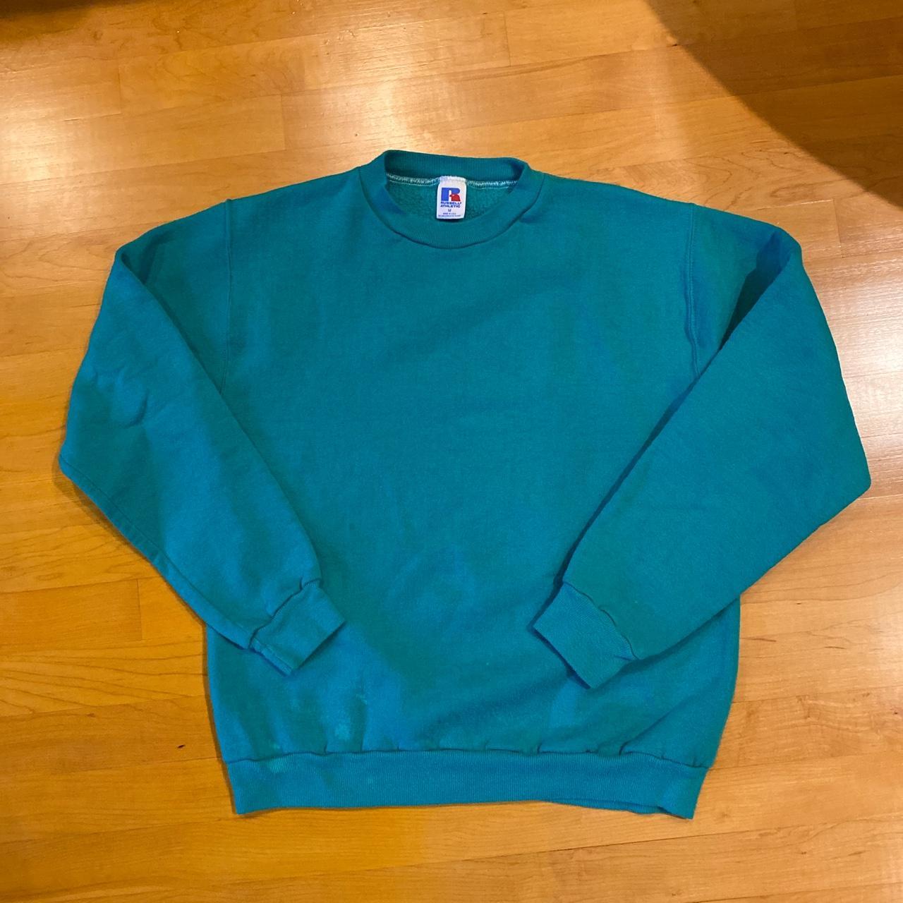 Vintage 80s Russell Athletic Made in Usa Sweatshirt... - Depop