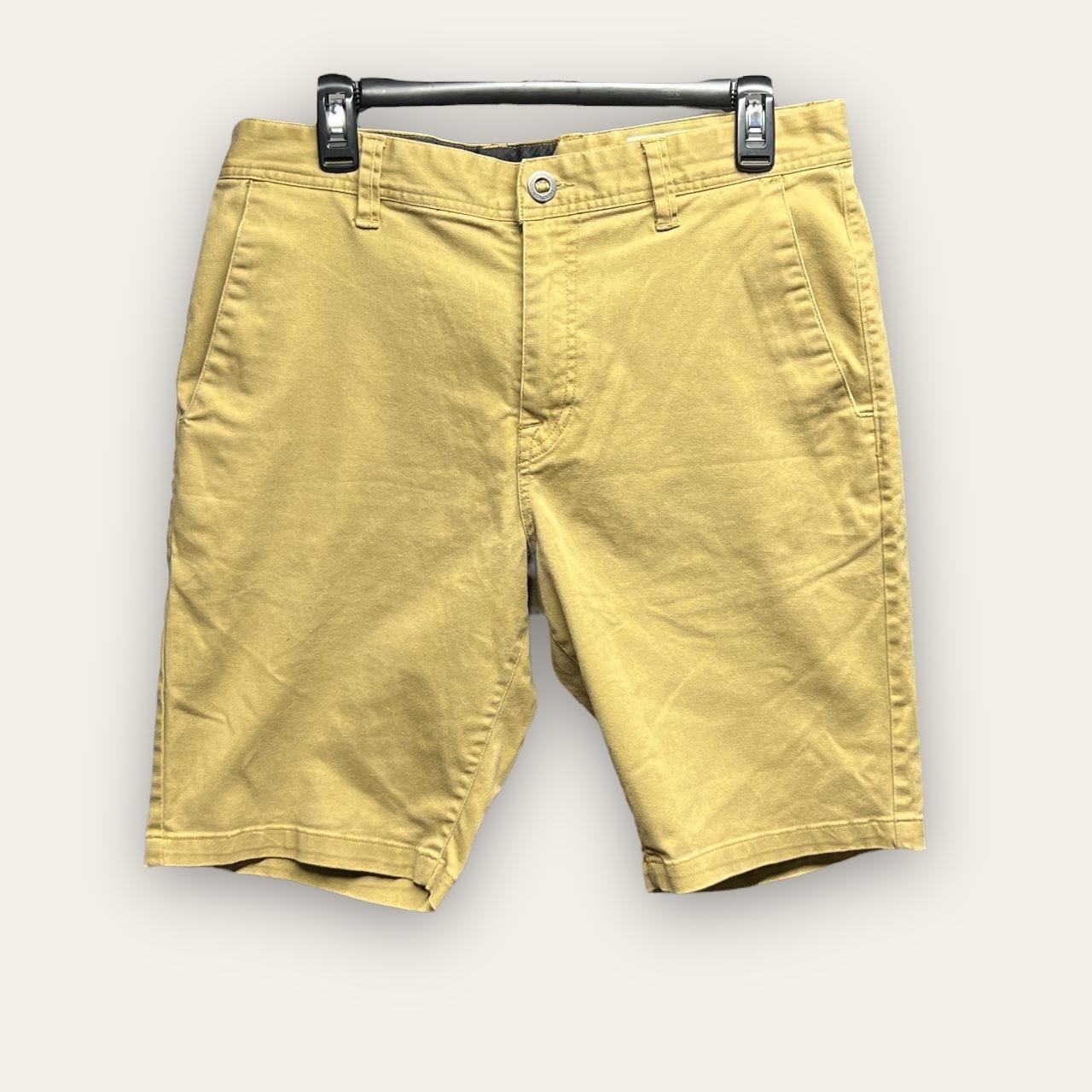 Mens Volcom Khaki Shorts 🌻 These Shorts Are Depop 4207