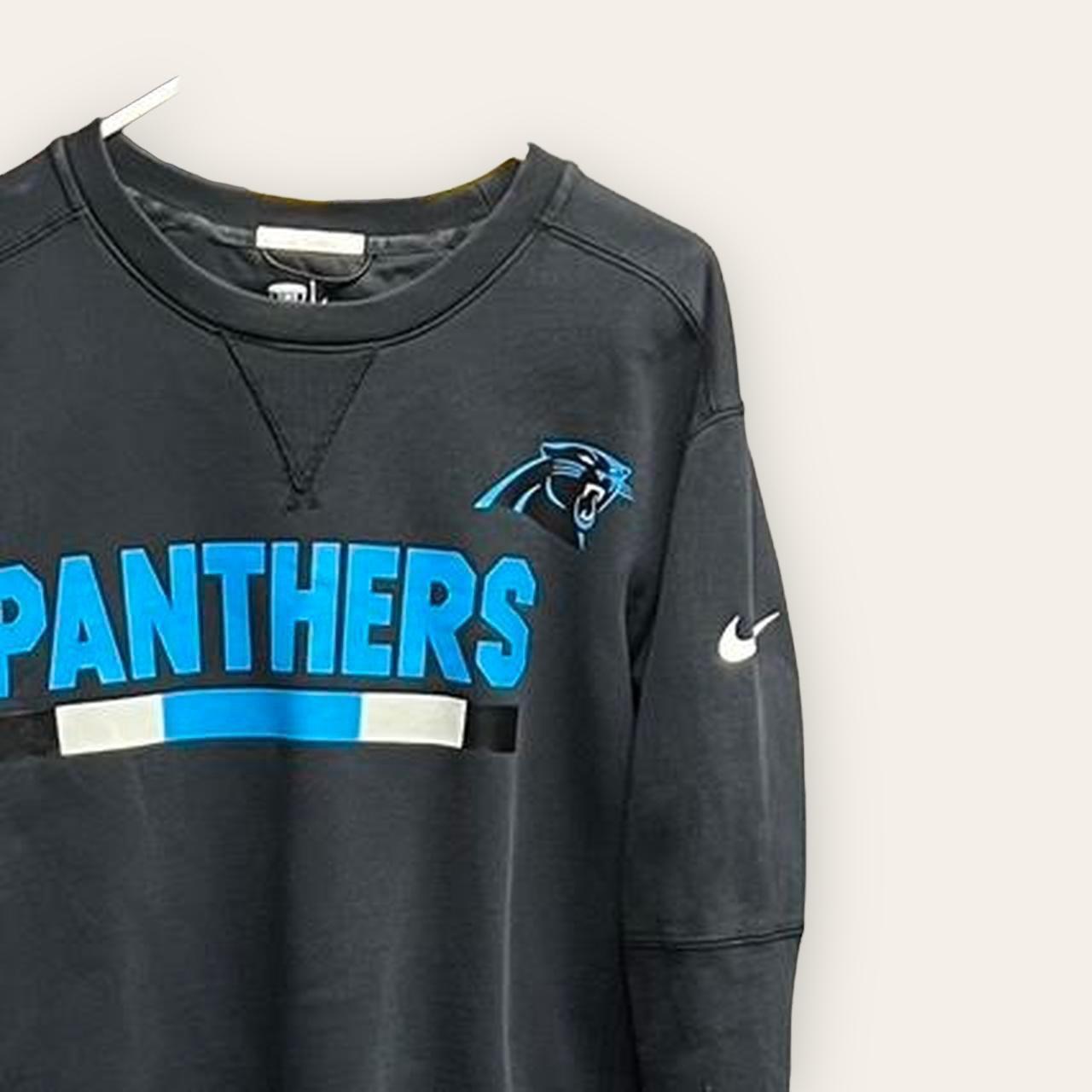 NFL Carolina Panthers Hoodie Nike Swoosh Sweatshirt Oversized