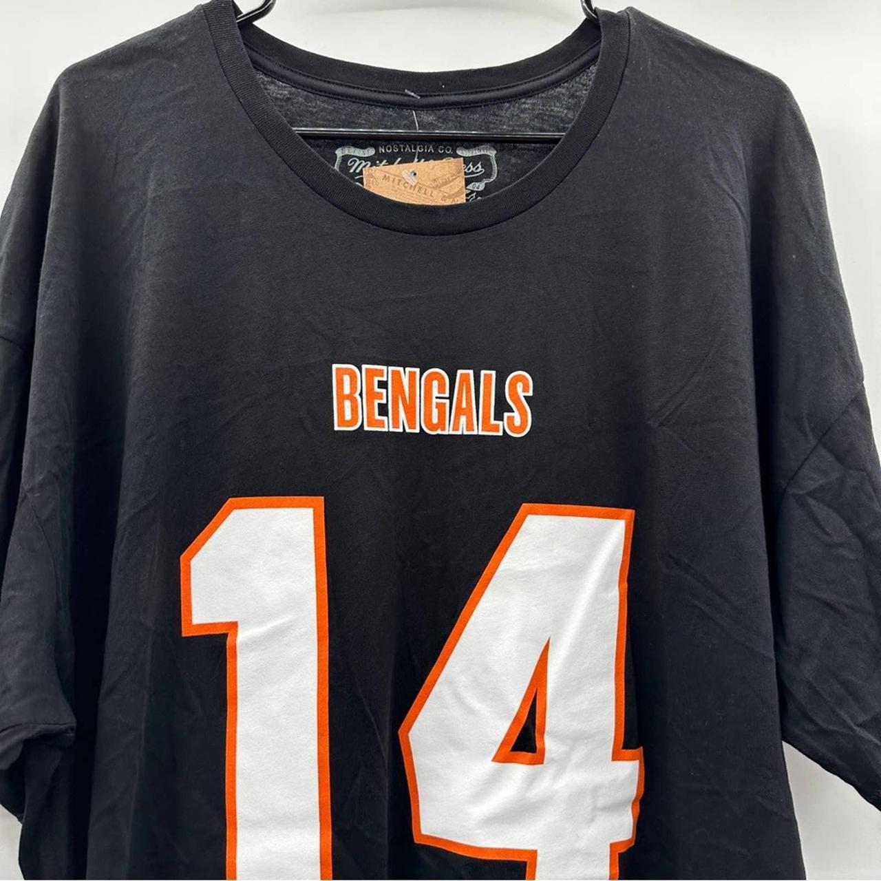 NWT - NFL CINCINNATI BENGALS Mens Mitchell & Ness Crewneck