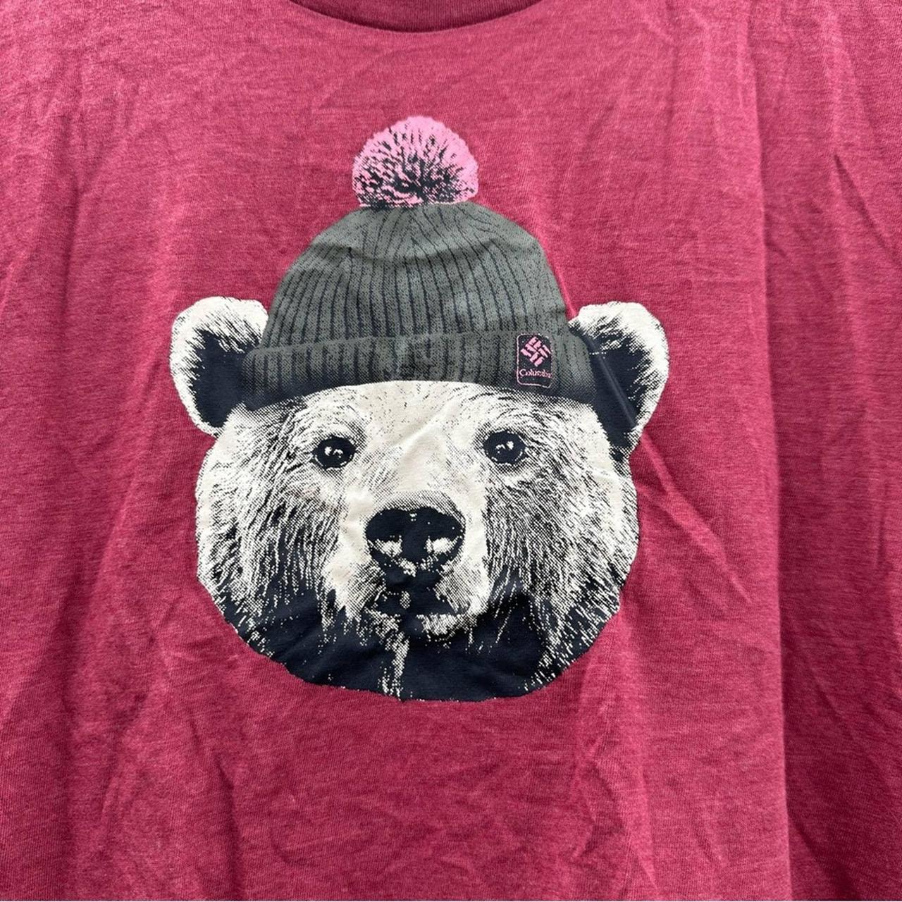 Columbia bear best sale t shirt