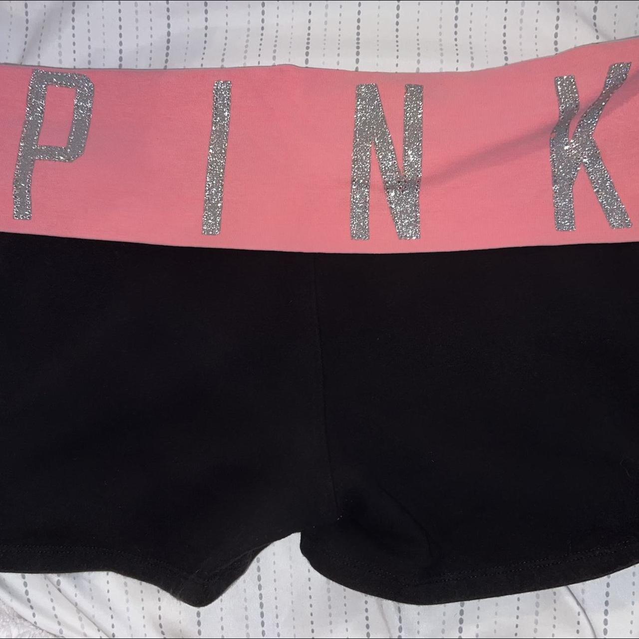 Victoria's Secret Pink foldover yoga shorts