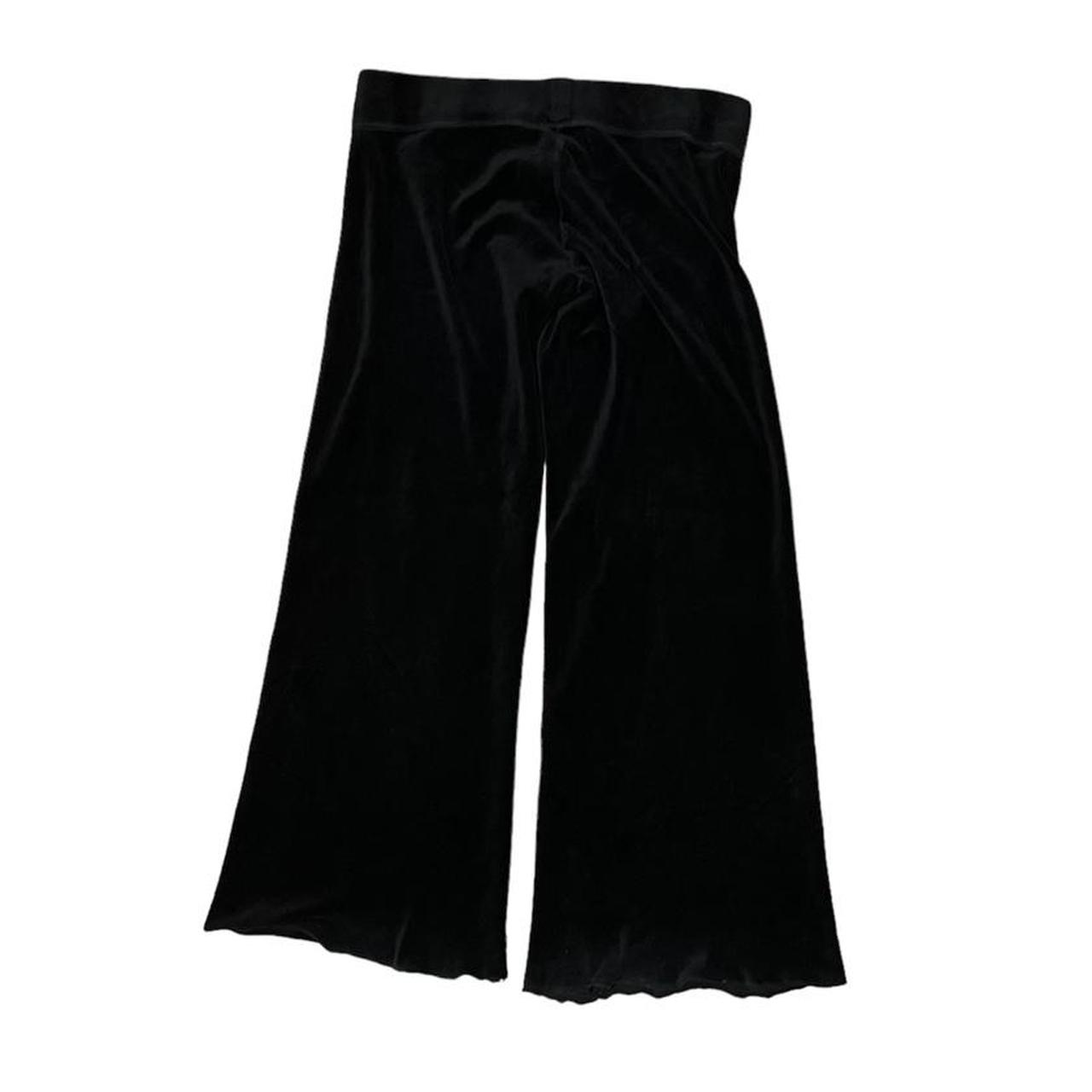 Super cute juicy couture flare velour track pants Depop