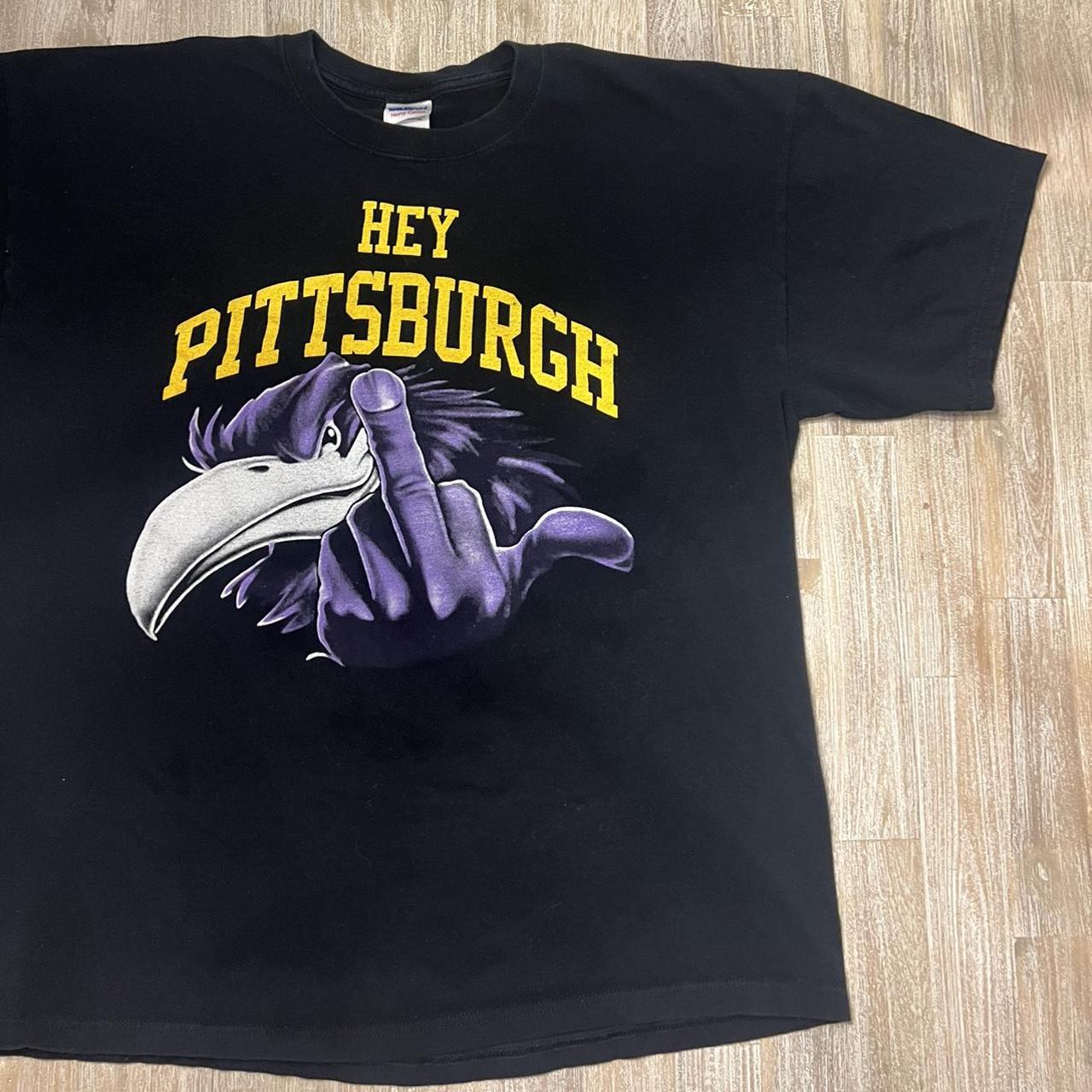 Baltimore Ravens Hey Pittsburgh Graphic Vintage Nfl Football