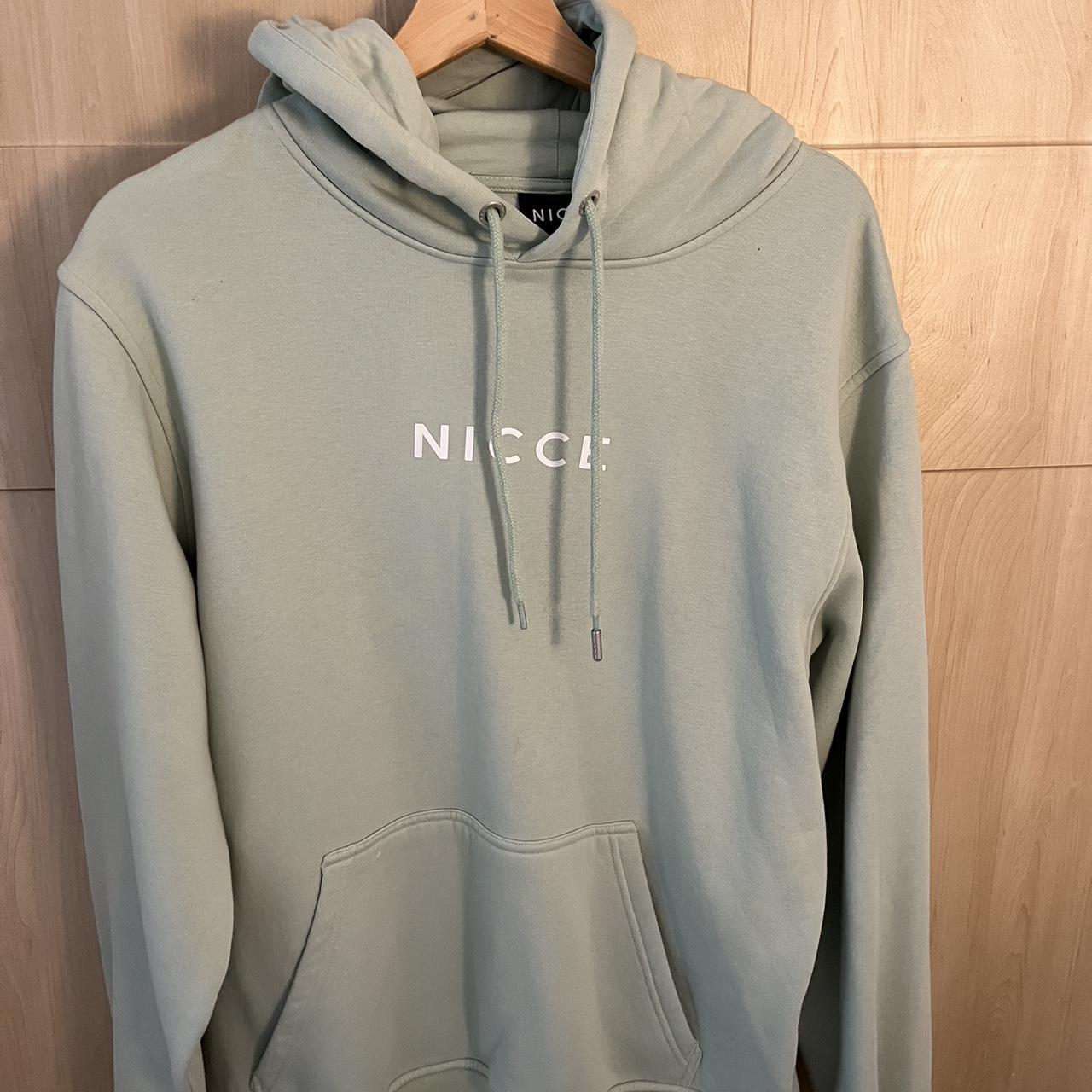 Green nicce store hoodie