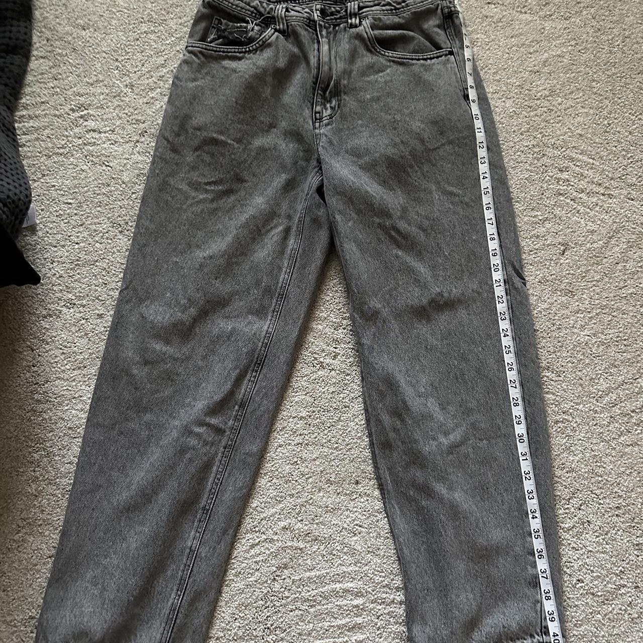 Empyre Men's Grey and Black Trousers | Depop