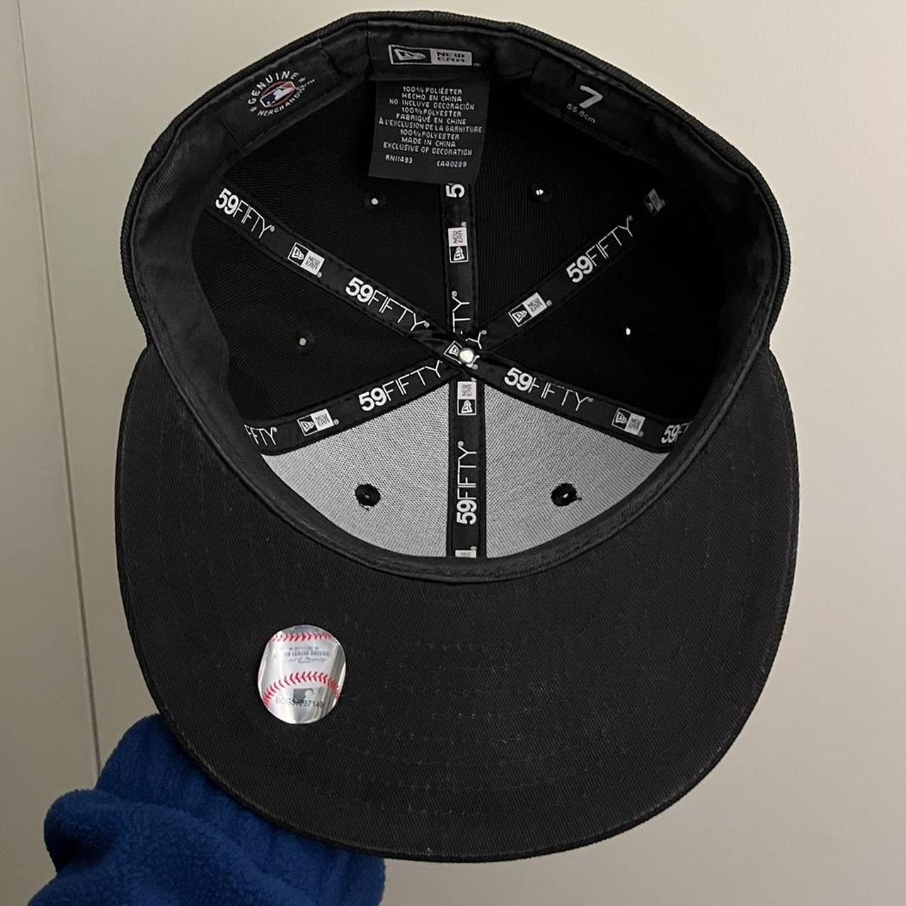 Black Nike Yankees hat Rare find Adjustable - Depop