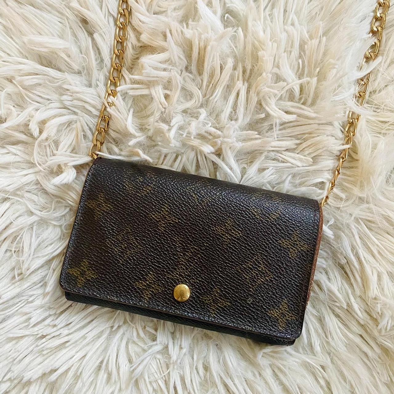 Authentic vintage Louis Vuitton wallet Has some - Depop