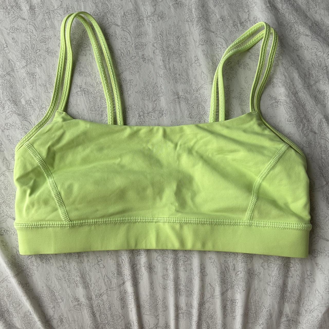 lululemon sports bra size 4 lululemon lulu... Depop