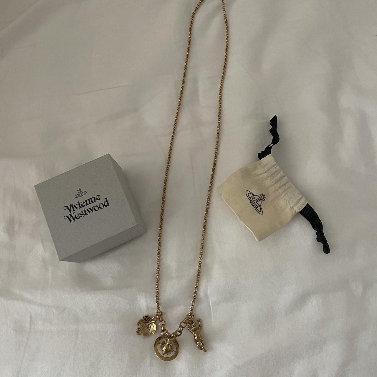 Vivienne Westwood Women's Gold Jewellery | Depop